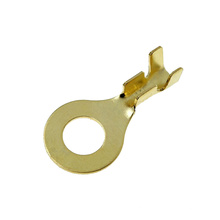 Brass Ring Crimp Terminal Connector